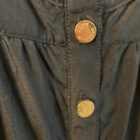 Vintage y2k Juicy Couture Button Front Jumpsuit Sz S - Picture 4 of 7